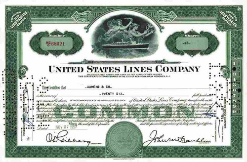 United states lines - lines, company
