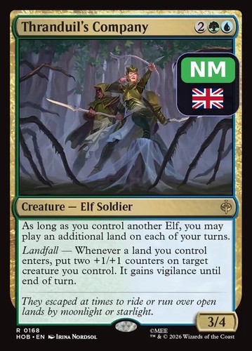 Thranduil company hob 168 nm - company,