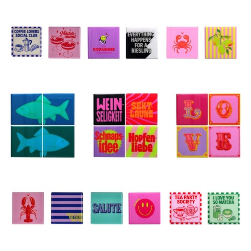 Love tiles untersetzer - untersetzer, fliese